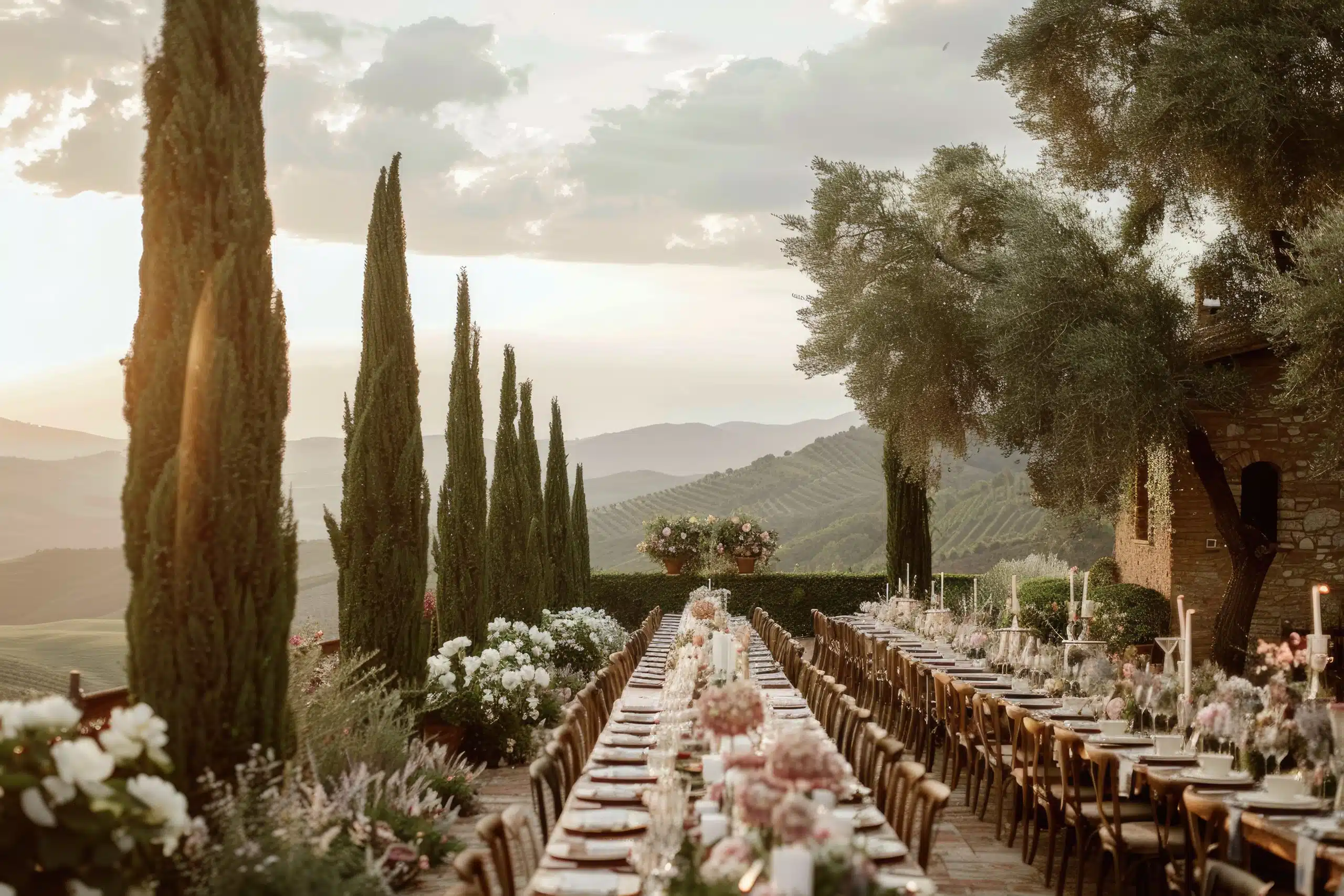 Luxury Wedding in Chianti - Vigneti, Ville e Panorama da Film