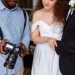 Bröllopsfotografering och blomsterbinderi