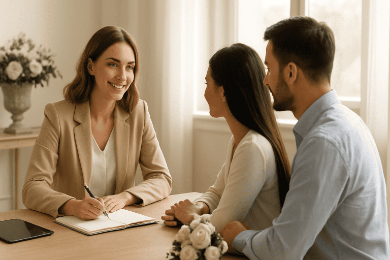 Come scegliere il wedding planner giusto per coppie straniere: criteri, lingua e metodo