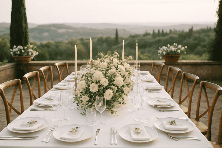Allestimenti matrimonio personalizzati in Italia con ChiaraB Events