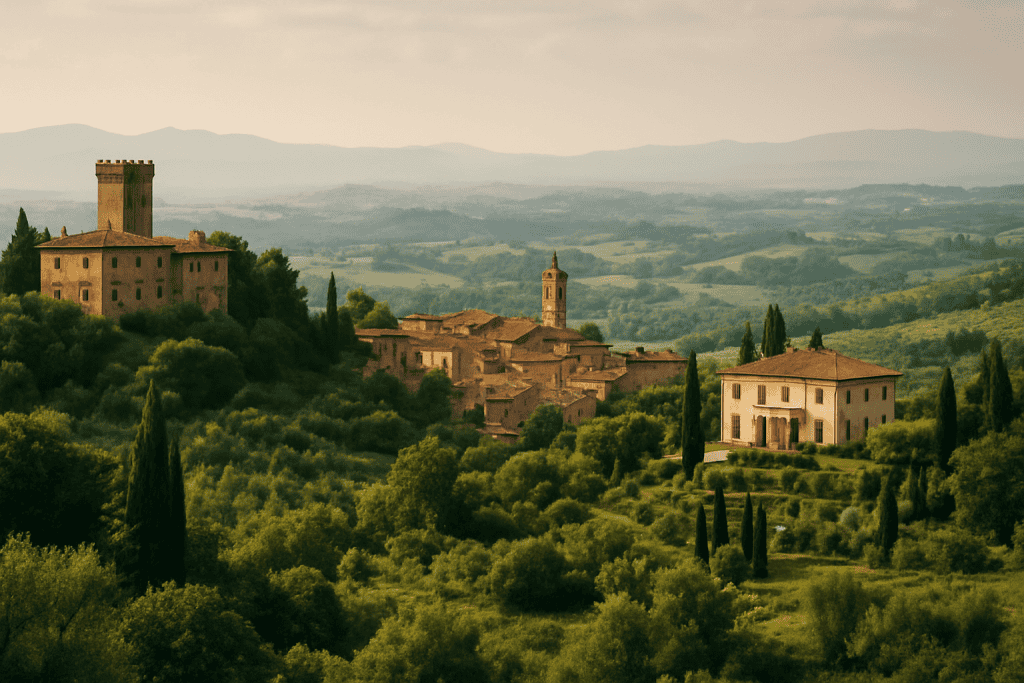 Castle vs village vs villa in Tuscany: practical differences for budget and logistics