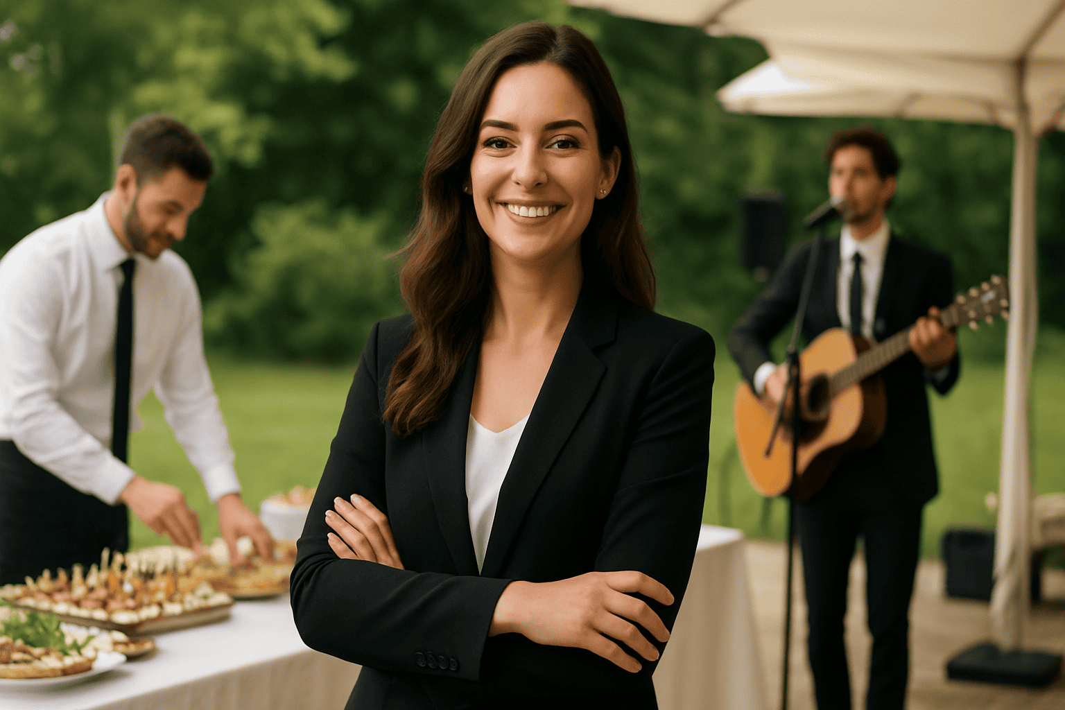 Catering, élőzene és animációs szolgáltatások a ChiaraB Events által szervezett szabadtéri eseményekhez. Komplett megoldások felejthetetlen esküvőkhöz és bulikhoz.