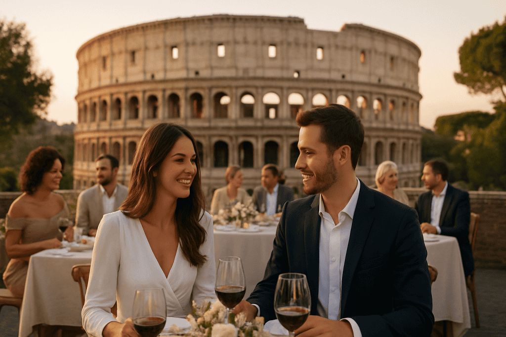 Hochzeitsdekoration bei Wedding Planner Lago di Como