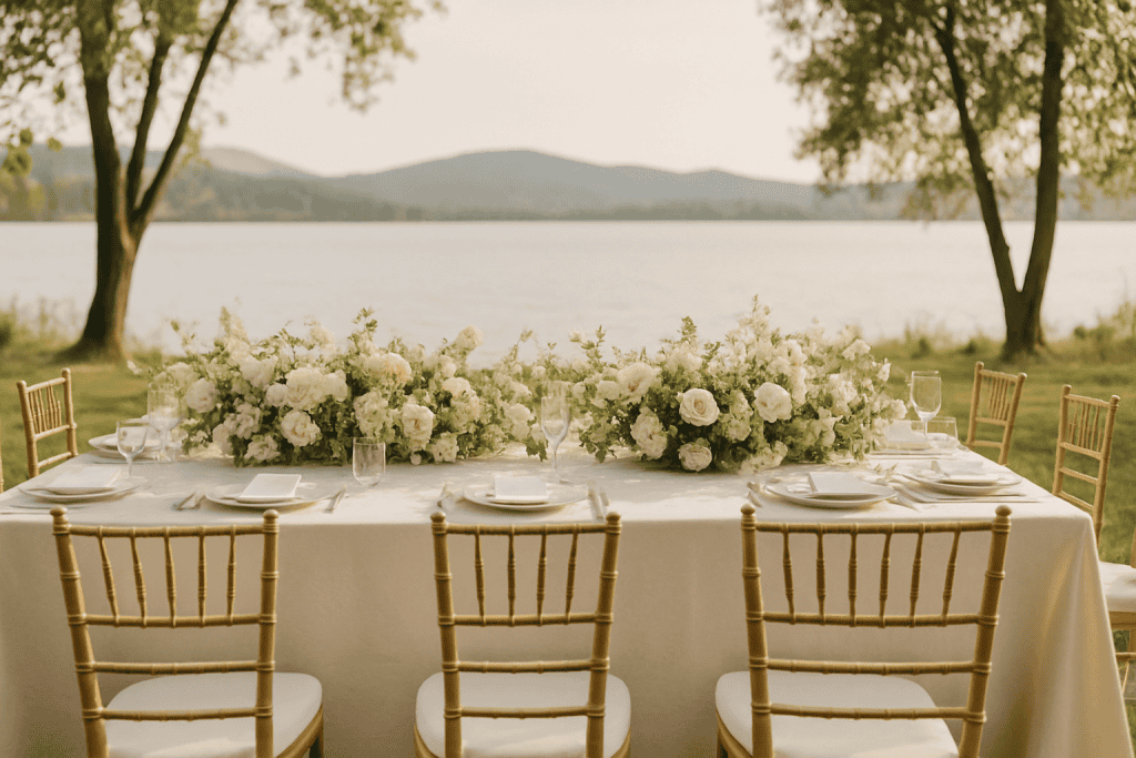 Hochzeitsdekoration bei Wedding Planner Portofino