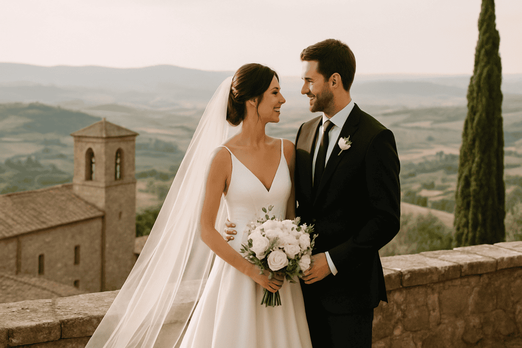 Hochzeit in Cortona - Hochzeitslocations in der Toskana