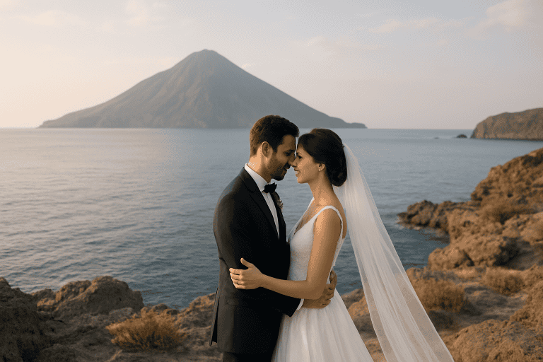 Hochzeit in Salina: Ihr besonderer Tag zwischen Meer und Natur