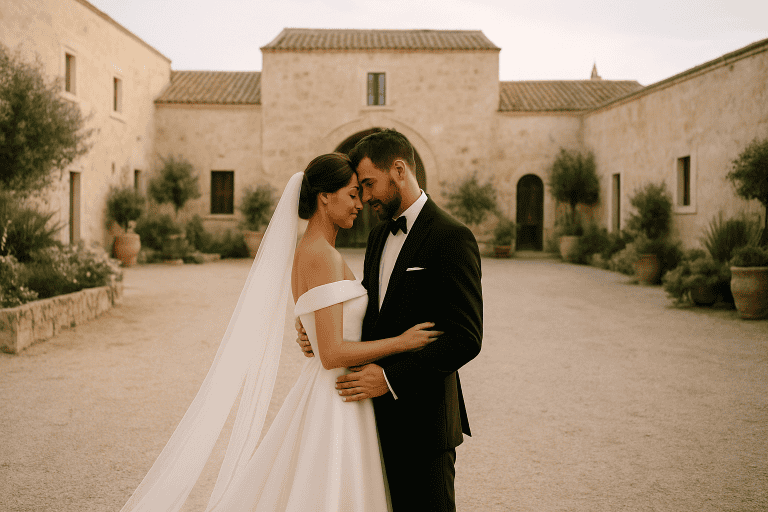 Luxushochzeit in einer sizilianischen Masseria - Tradition und Charme
