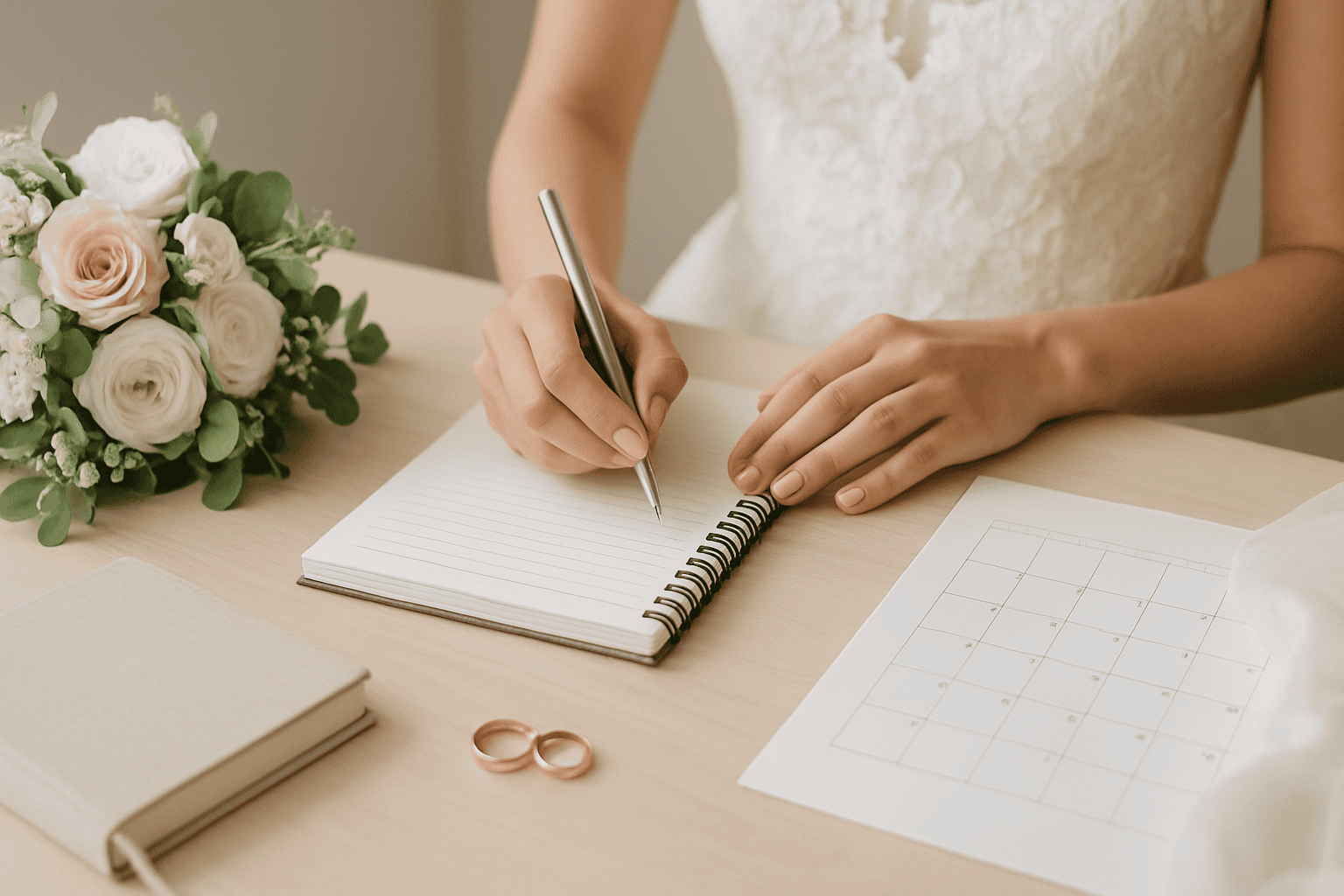 Checklista organizacji ślubu z ChiaraB Events, doświadczoną wedding plannerką.
