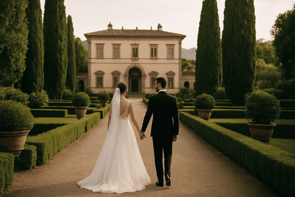 Se marier à Lucques - Villas historiques et jardins parfaits pour un mariage de classe