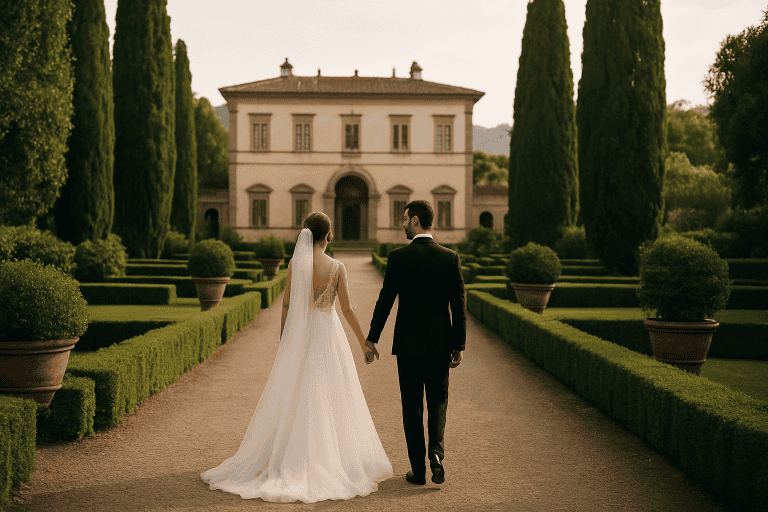 Getting Married in Lucca - Historic Villas and Gardens Perfect for a Classy Wedding
