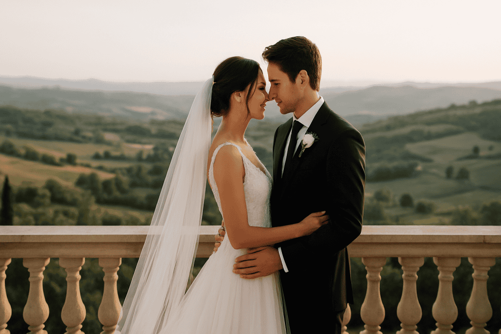 Getting married at the Terrazze di Colle Gagliardo: dream weddings among the Umbrian hills