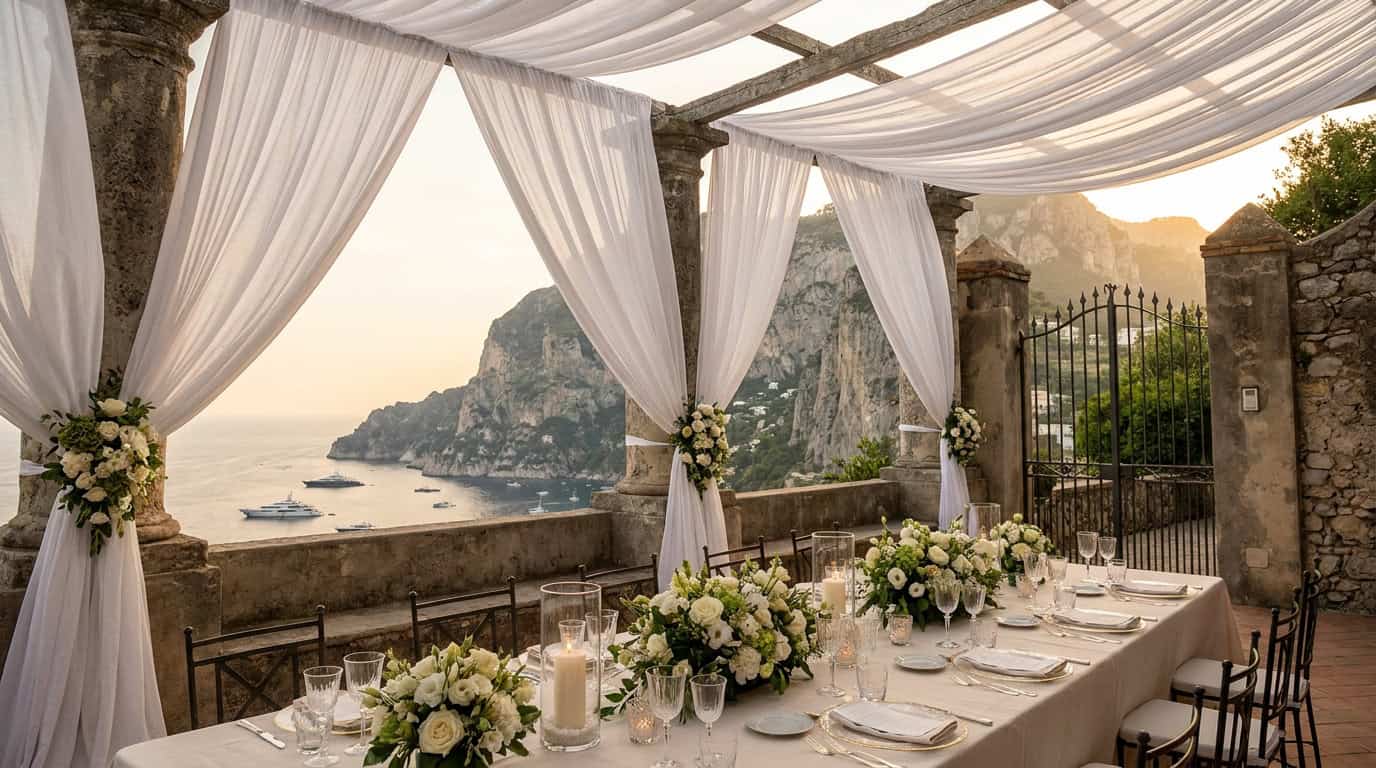 Matrimonio a Capri con privacy totale: come scegliere villa o hotel e gestire accessi